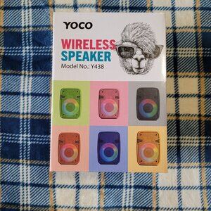 Yoco Small Wireless Bluetooth Speaker (RED)